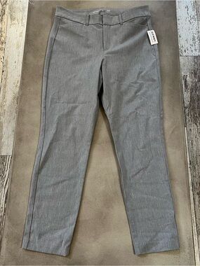 Old Navy High Rise Pixie Pants Gray Size 10 NWT